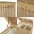 Cos rufe Vimmerby bambus [en.casa] HausGarden Leisure
