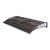 Copertina Vordach 240x80cm negru/maro [en.casa] HausGarden Leisure
