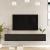 Comoda TV Lapinlahti 29,5x180x31,5cm stejar/negru [en.casa] HausGarden Leisure