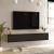 Comoda TV Lapinlahti 29,5x180x31,5cm stejar/negru [en.casa] HausGarden Leisure