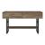 Masa consola Lappeenranta 76x139x43cm stejar inchis/negru [en.casa] HausGarden Leisure