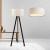 Lampen-Set Scunthorpe Cremeweiß [lux.pro] HausGarden Leisure
