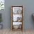 Dulap multifunctional Åsnes 108x49x32cm cu 3 rafturi stejar [en.casa] HausGarden Leisure