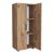 Dulap multifunctional Åsnes 108x49x32cm cu 3 rafturi stejar [en.casa] HausGarden Leisure