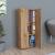 Dulap multifunctional Åsnes 108x49x32cm cu 3 rafturi stejar [en.casa] HausGarden Leisure