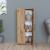 Dulap multifunctional Åsnes 108x49x32cm cu 3 rafturi stejar [en.casa] HausGarden Leisure