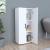 Dulap multifunctional Åsnes 108x49x32cm cu 3 rafturi alb [en.casa] HausGarden Leisure