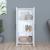 Dulap multifunctional Åsnes 108x49x32cm cu 3 rafturi alb [en.casa] HausGarden Leisure