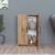 Dulap multifunctional Åsnes 74x49x32cm cu 2 rafturi stejar [en.casa] HausGarden Leisure