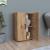 Dulap multifunctional Åsnes 74x49x32cm cu 2 rafturi stejar [en.casa] HausGarden Leisure