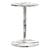 Beistelltisch Holeby 56 x Ø 38 cm Marmoroptik, cremeweiß [en.casa] HausGarden Leisure