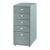 Dulap birou Kokar 69x28x41cm verde menta mobil cu 5 sertare [en.casa] HausGarden Leisure