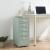 Dulap birou Kokar 69x28x41cm verde menta mobil cu 5 sertare [en.casa] HausGarden Leisure