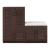 Dulap pantofi Loten 97x120x36cm wenge [en.casa] HausGarden Leisure