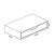 Raft de perete Bokn 40x24x8cm gri natur [en.casa] HausGarden Leisure