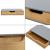 Raft de perete Bokn 40x24x8cm gri natur [en.casa] HausGarden Leisure