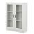 Vitrina Soro 115x80x31cm alb [en.casa] HausGarden Leisure