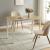 Masa bucatarie Tammela 120x60x75cm efect lemn stejar [en.casa] HausGarden Leisure