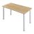 Masa bucatarie Tammela 120x60x75cm efect lemn stejar [en.casa] HausGarden Leisure