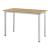 Masa bucatarie Tammela 120x60x75cm efect lemn stejar [en.casa] HausGarden Leisure