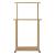 Suport haine Ilmajok 147x70x36cm mobil pe 4 roti [en.casa] HausGarden Leisure