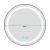 Oglinda baie Maratea 60x60x3cm cu LED argintiu [pro.tec] HausGarden Leisure