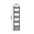 Radiator portprosop Voss 160x40cm 556W negru [neu.haus] HausGarden Leisure
