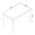 Masa bucatarie Lindesberg 140x80x75cm gri efect stejar negru [en.casa] HausGarden Leisure