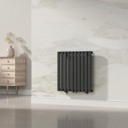 Radiator Nore 60x60cm negru 449W [neu.haus] HausGarden Leisure