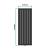 Radiator dublu Nore 120x45cm negru 1140W [neu.haus] HausGarden Leisure