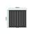Radiator Nore 60x60cm negru 459W [neu.haus] HausGarden Leisure