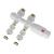 Ansamblu conector multibloc cu 6 cai alb Gloppen [neu.haus] HausGarden Leisure
