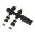 Ansamblu conector multibloc cu 6 cai negru Gloppen [neu.haus] HausGarden Leisure