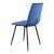 Set 2 scaune bucatarie Lexnitz albastru inchis negru [en.casa] HausGarden Leisure