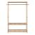 Suport haine Herøy 165x100x35cm bambus [en.casa] HausGarden Leisure