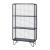 Raft de sine statator Volda 90x50x19cm metal negru [en.casa] HausGarden Leisure
