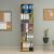 Raft carti Vara 178 x 49 x 30 cm pal stejar cu 5 polite [en.casa] HausGarden Leisure