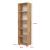 Raft carti Vara 178 x 49 x 30 cm pal stejar cu 5 polite [en.casa] HausGarden Leisure