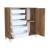 Comoda Aurland 78,5x77x30cm stejar [en.casa] HausGarden Leisure