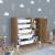 Comoda Aurland 78,5x77x30cm stejar [en.casa] HausGarden Leisure