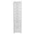 Rollcontainer Kökar mit 8 Schubladen 109x28x41 cm Weiß [en.casa] HausGarden Leisure