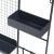 Organizator de perete Westre 70x60x11cm negru [en.casa] HausGarden Leisure