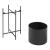 Set 3 buc suport plante Orsa masuri diferite [en.casa] HausGarden Leisure