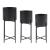 Set 3 buc suport plante Orsa masuri diferite [en.casa] HausGarden Leisure