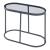 Masuta Luleå 55x27,5x45cm negru [en.casa] HausGarden Leisure