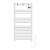 Radiator electric Uvdal 105x50x4,3cm 500W alb [pro.tec] HausGarden Leisure