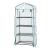 Sera gradina Chaam 158x69x49cm alb cu 4 rafturi [en.casa] HausGarden Leisure