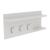 Cuier de perete Ånge 62x12x30cm alb [en.casa] HausGarden Leisure