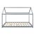 Pat casuta copii Cerro 200x120cm brad gri [en.casa] HausGarden Leisure