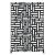 Perete despartitor Bernalda 180x120x40cm otel negru [casa.pro] HausGarden Leisure